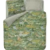 Housse De Couette Toscana En Coloris Vert