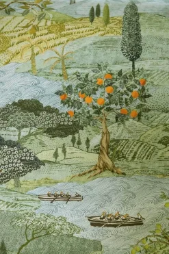 Housse De Couette Toscana En Coloris Vert