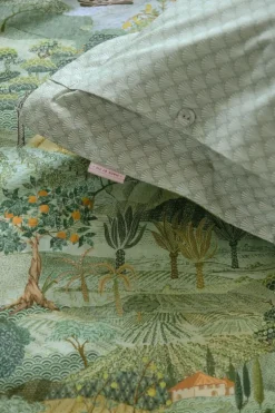 Housse De Couette Toscana En Coloris Vert