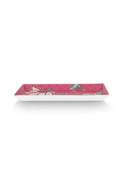 Lot De 6 Articles Sushi Oriental Flower Festival Fonce
