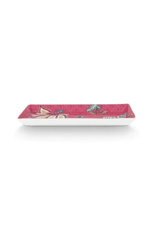 Lot De 6 Articles Sushi Oriental Flower Festival Fonce