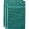 Lot De 3 Serviettes Invite Soft Zellige En Coloris 30 X 50 Cm
