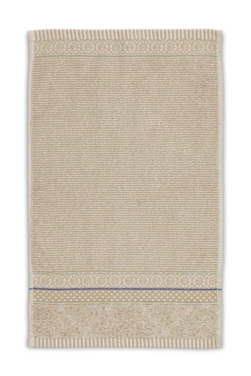 Lot De 3 Serviettes Invite Soft Zellige En Coloris 30 X 50 Cm