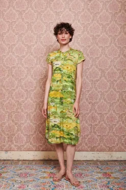 Nuisette A Manches Courtes Toscana En Coloris Vert