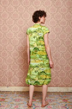 Nuisette A Manches Courtes Toscana En Coloris Vert