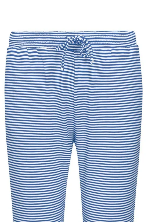 Pantalon Little Sumo Stripe En Coloris Cobalt