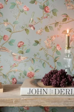 Pip Studio Papier Peint Intissé Good Nightingale Bleu Clair/