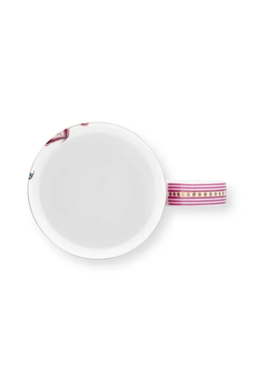 Tasse Xl Flower Festival Rose Fonce