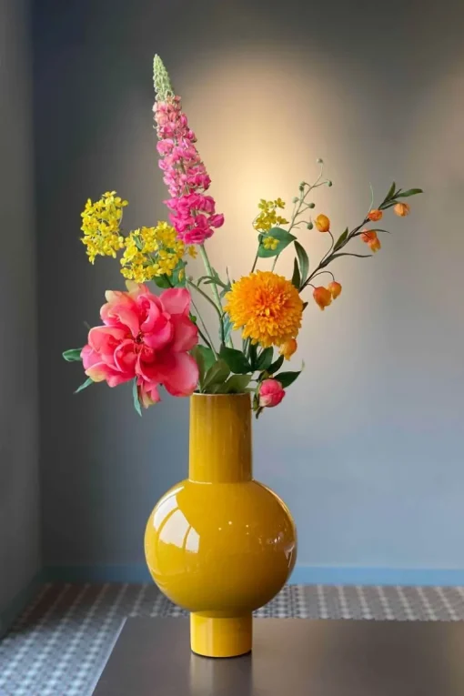 Vase En Metal En Coloris 40 Cm